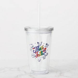 LOONEY TUNES™ - Dat zijn allemaal Folks! Pride Bad Acryl Drinkbeker