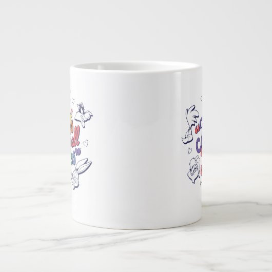 LOONEY TUNES™ - Dat zijn allemaal Folks! Pride Bad Grote Koffiekop (Voorkant)