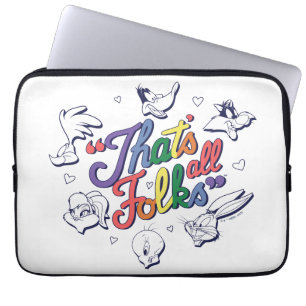 LOONEY TUNES™ - Dat zijn allemaal Folks! Pride Bad Laptop Sleeve