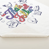 LOONEY TUNES™ - Dat zijn allemaal Folks! Pride Bad Sherpa Deken (3/4)