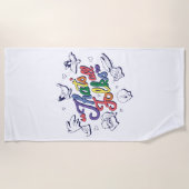 LOONEY TUNES™ - Dat zijn allemaal Folks! Pride Bad Strandlaken (Voorkant)