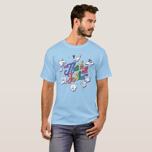 LOONEY TUNES™ - Dat zijn allemaal Folks! Pride Bad T-shirt (Voorkant volledig)