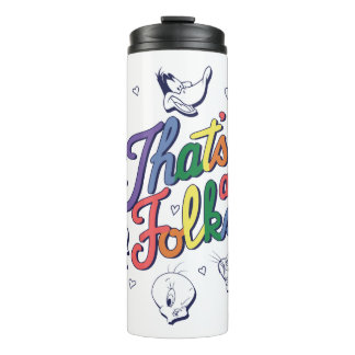 LOONEY TUNES™ - Dat zijn allemaal Folks! Pride Bad Thermosbeker