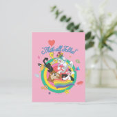 LOONEY TUNES™ - Dat zijn allemaal Folks! Pride Bul Briefkaart (Staand voorkant)
