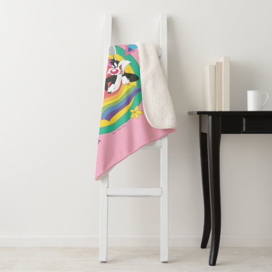 LOONEY TUNES™ - Dat zijn allemaal Folks! Pride Bul Sherpa Deken (In situ)