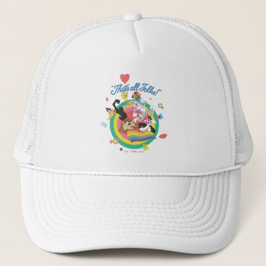 LOONEY TUNES™ - Dat zijn allemaal Folks! Pride Bul Trucker Pet (Voorkant)