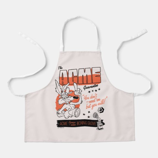 LOONEY TUNES™ | DRAGE E. COYOTE™ ACME Boxing Glove Schort (Voorkant)