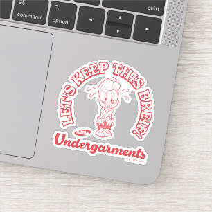 LOONEY TUNES™ ELMER FUDD™ ACME Undergarages Sticker