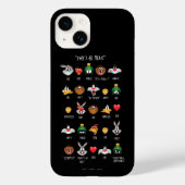 LOONEY TUNES™ Emoji Chart Case-Mate iPhone Case (Achterkant)