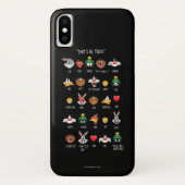 LOONEY TUNES™ Emoji Chart Case-Mate iPhone Case (Achterkant)