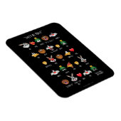 LOONEY TUNES™ Emoji Chart Magneet (Rechterzijde)