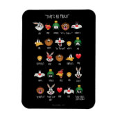 LOONEY TUNES™ Emoji Chart Magneet (Verticaal)