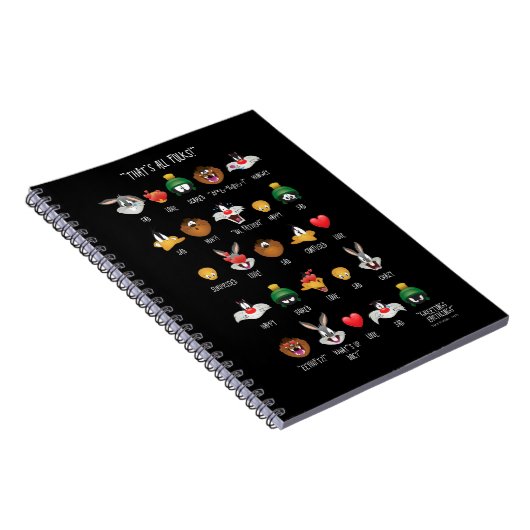 LOONEY TUNES™ Emoji Chart Notitieboek (Rechterzijde)