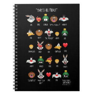 LOONEY TUNES™ Emoji Chart Notitieboek