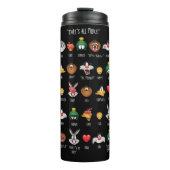 LOONEY TUNES™ Emoji Chart Thermosbeker (Voorkant)