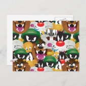 LOONEY TUNES™ Emoji Patroon Briefkaart (Voorkant / Achterkant)