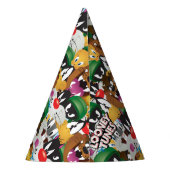 LOONEY TUNES™ Emoji Patroon Feesthoedjes (Achterkant)