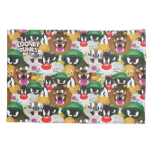LOONEY TUNES™ Emoji Patroon Kussensloop (Achterkant)