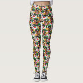 LOONEY TUNES™ Emoji Patroon Leggings (Voorkant)