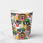 LOONEY TUNES™ Emoji Patroon Papieren Bekers (Rechts)