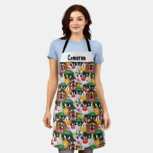 LOONEY TUNES™ Emoji Patroon Schort (Gedragen)