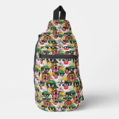 LOONEY TUNES™ Emoji Patroon Sling Bag (Voorkant)