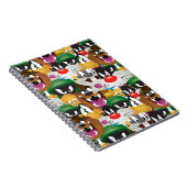LOONEY TUNES™ Emoji Pattern Notitieboek (Rechterzijde)