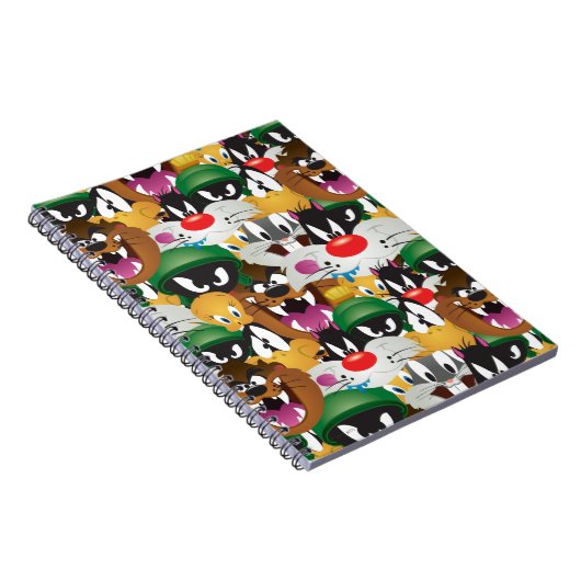 LOONEY TUNES™ Emoji Pattern Notitieboek (Rechterzijde)