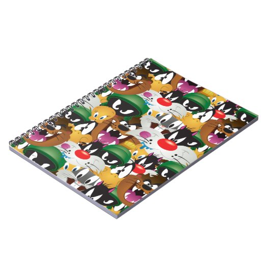 LOONEY TUNES™ Emoji Pattern Notitieboek (Linkerzijde)