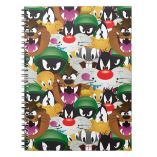 LOONEY TUNES™ Emoji Pattern Notitieboek