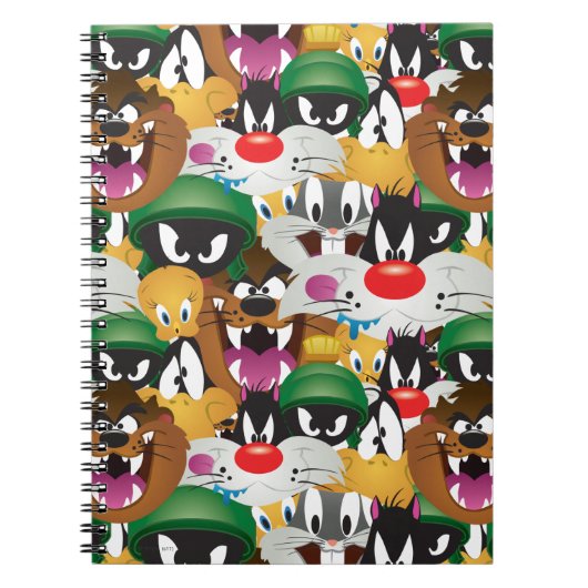 LOONEY TUNES™ Emoji Pattern Notitieboek (Voorkant)