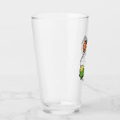 LOONEY TUNES™ gestileerde grote hoofden Glas (Rechts)