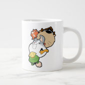 LOONEY TUNES™ gestileerde grote hoofden Grote Koffiekop (Rechts)