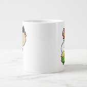 LOONEY TUNES™ gestileerde grote hoofden Koffiekop (Voorkant)