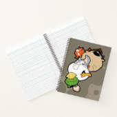 LOONEY TUNES™ gestileerde grote hoofden Notitieboek (Binnen)