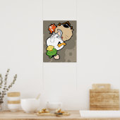 LOONEY TUNES™ gestileerde grote hoofden Poster (Keuken)