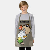 LOONEY TUNES™ gestileerde grote hoofden Schort (Gedragen)