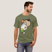 LOONEY TUNES™ gestileerde grote hoofden T-shirt (Voorkant volledig)