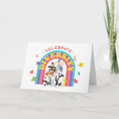 LOONEY TUNES™ - gevierde diversiteit: regenboog Kaart (Voorkant)