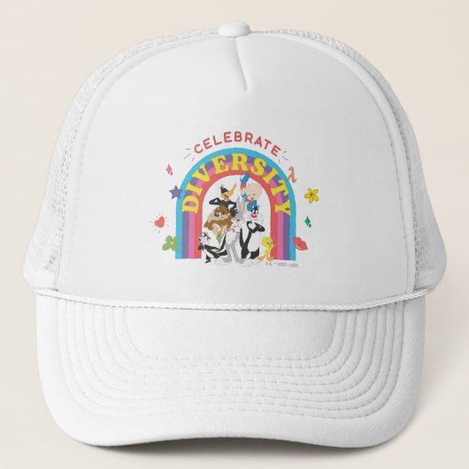 LOONEY TUNES™ - gevierde diversiteit: regenboog Trucker Pet (Voorkant)