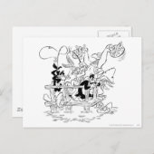 LOONEY TUNES™ Gone Gevist Briefkaart (Voorkant / Achterkant)