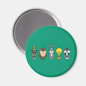 LOONEY TUNES™ Groepsfoto Magneet (Voorkant / Achterkant)