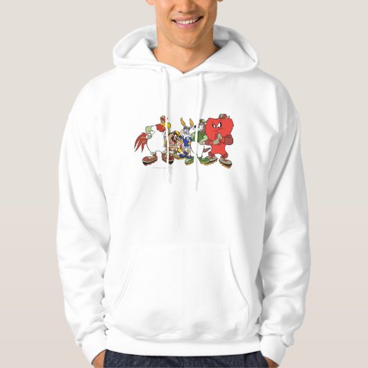 LOONEY TUNES™ Groepsrollerblade-afbeelding Hoodie (Voorkant)