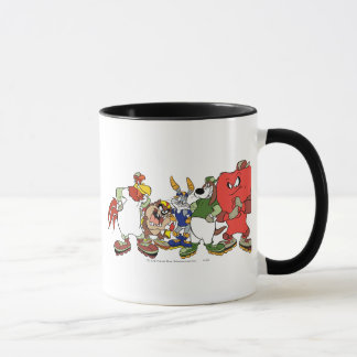 LOONEY TUNES™ Groepsrollerblade-afbeelding Mok