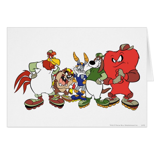 LOONEY TUNES™ Group Baseball Afbeelding (Voorkant Horizontaal)