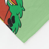 LOONEY TUNES™ Group Kerstkrans Familiefoto Fleece Deken (Hoek)