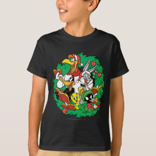 LOONEY TUNES™ Group Kerstmis Wreater T-shirt