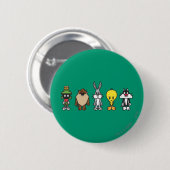 LOONEY TUNES™ Group Photo op Ronde Button 5,7 Cm (Voorkant /achterkant)