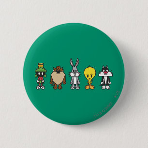 LOONEY TUNES™ Group Photo op Ronde Button 5,7 Cm