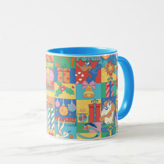 LOONEY TUNES™ | Happy Holidays Christmas Pattern Mok
